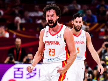 Sergio Llull durante un partido con la Selección Española Sergio Llull durante un partido con la Selección Española