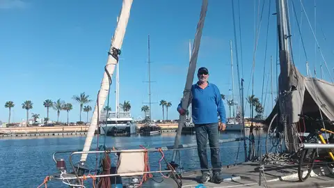 Uno de los afectados por el desahucio Uno de los afectados por el desahucio