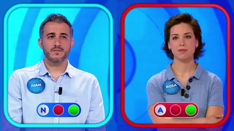 Rosa, en la cuerda floja: con un pie fuera de Pasapalabra tras un fallo en la Silla Azul Rosa, en la cuerda floja: con un pie fuera de Pasapalabra tras un fallo en la Silla Azul