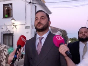 Antonio Tejado, en la Confirmaci&oacute;n de su hijo