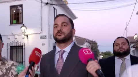 Antonio Tejado, en la Confirmación de su hijo Antonio Tejado, en la Confirmación de su hijo