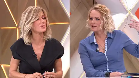 Zaida Cantera en Espejo Público. Zaida Cantera en Espejo Público.