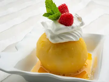 Manzanas a la crema Manzanas a la crema
