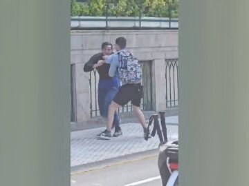 Dos turistas detienen a un ladrón en San Sebastián