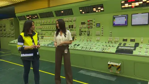 Entramos en la central de Almaraz. Entramos en la central de Almaraz.