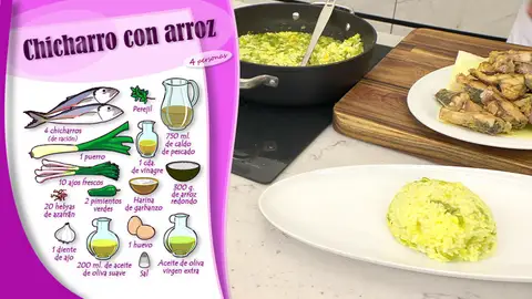 Ingredientes Chicharro con arroz Ingredientes Chicharro con arroz