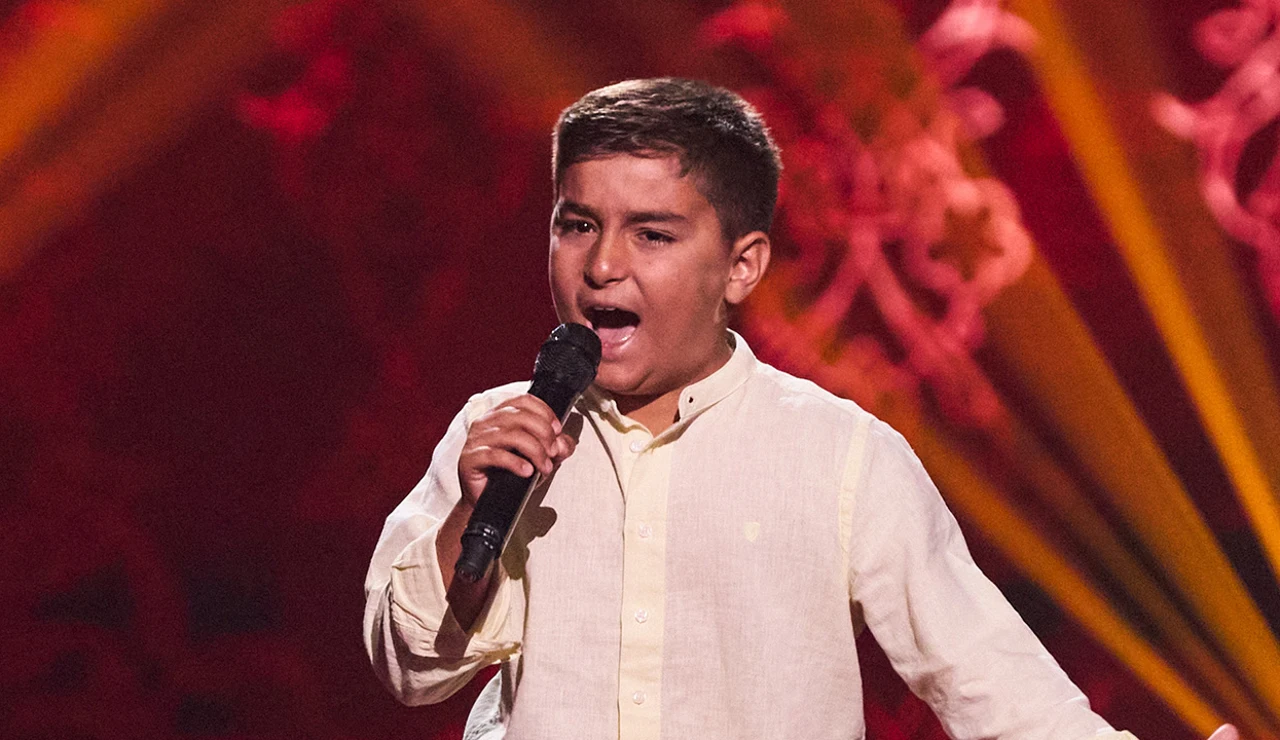 Javier, talent de La Voz Kids