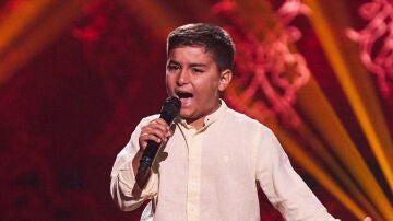 Javier, talent de La Voz Kids