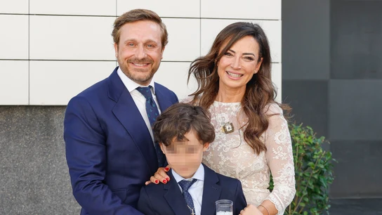 Juan Peña y Sonia González con su hijo Tristán Juan Peña y Sonia González con su hijo Tristán