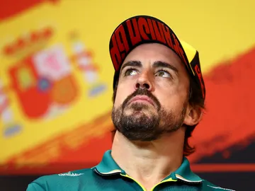Fernando Alonso durante el GP de España 2025 Fernando Alonso durante el GP de España 2025