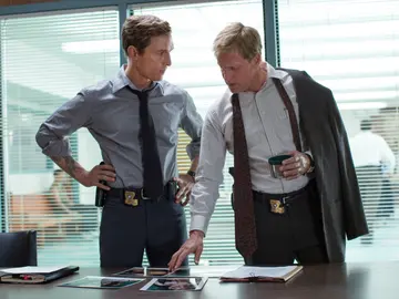 Matthew McConaughey y Woody Harrelson en True Detective Matthew McConaughey y Woody Harrelson en True Detective