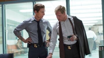 Matthew McConaughey y Woody Harrelson en True Detective