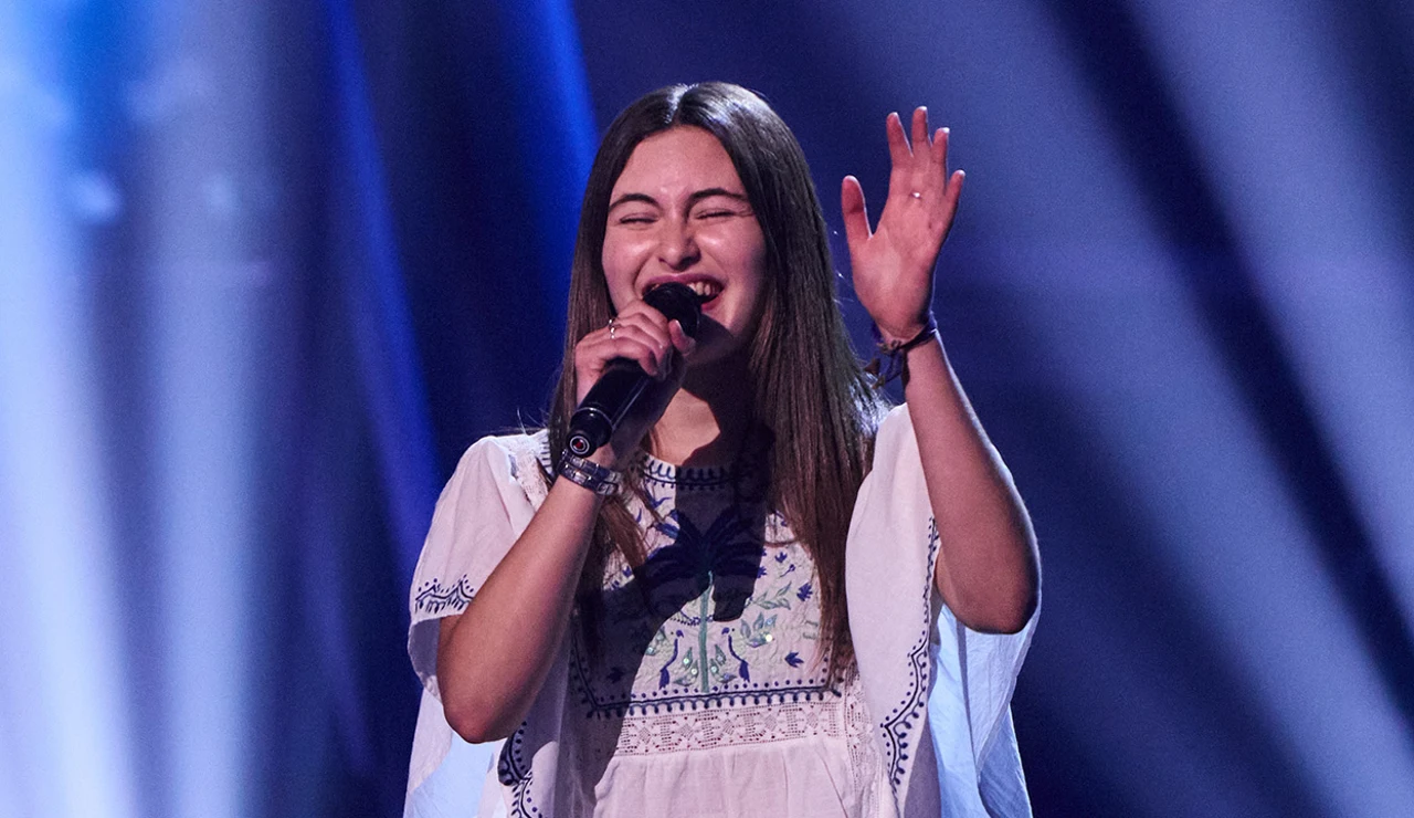 Ana Elena, talent de La Voz Kids