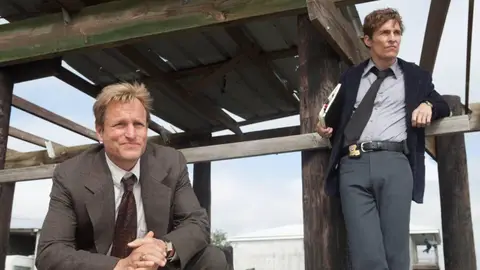 Woody Harrelson y Matthew McConaughey en True Detective Woody Harrelson y Matthew McConaughey en True Detective