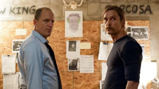 Woody Harrelson y Matthew McConaughey en True Detective