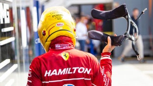 Hamilton tras el GP de Espa&ntilde;a 2025
