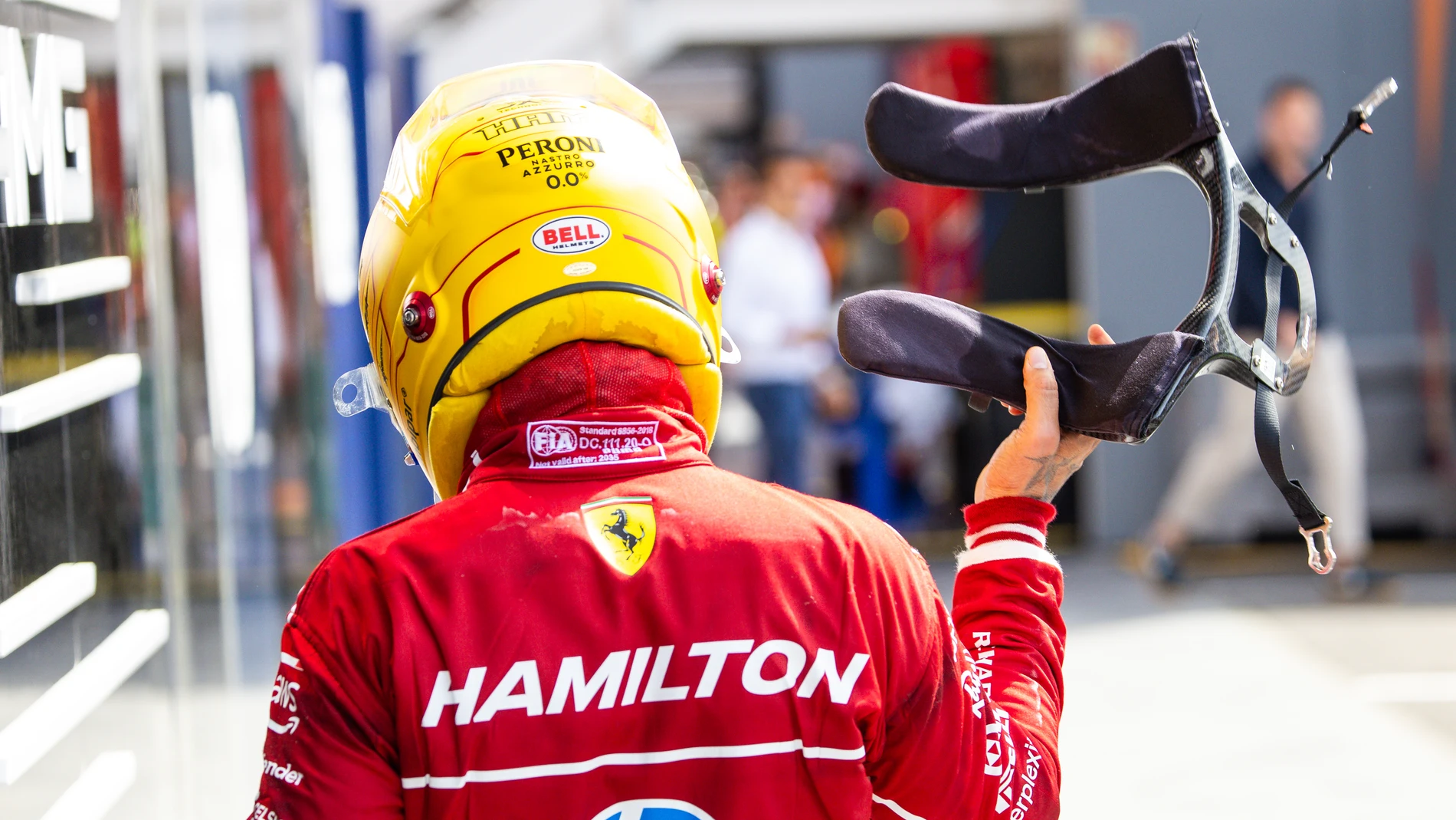 Hamilton tras el GP de España 2025 Hamilton tras el GP de España 2025
