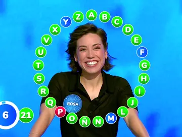 La alegría inesperada de Rosa, gracias a Roberto Leal, que deja El Rosco en sus manos La alegría inesperada de Rosa, gracias a Roberto Leal, que deja El Rosco en sus manos