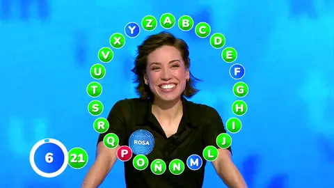 La alegría inesperada de Rosa, gracias a Roberto Leal, que deja El Rosco en sus manos La alegría inesperada de Rosa, gracias a Roberto Leal, que deja El Rosco en sus manos