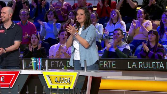 Sheila cae en el Bote tras varios intentos fallidos y se corona como finalista con 4.550 euros en su marcador 