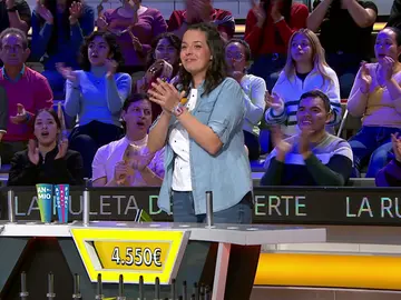 Sheila cae en el Bote tras varios intentos fallidos y se corona como finalista con 4.550 euros en su marcador Sheila cae en el Bote tras varios intentos fallidos y se corona como finalista con 4.550 euros en su marcador