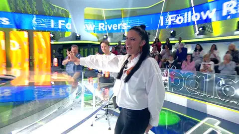 El flow de María Peláe cantando en inglés en Pasapalabra: ¡ningún género se le resiste! El flow de María Peláe cantando en inglés en Pasapalabra: ¡ningún género se le resiste!
