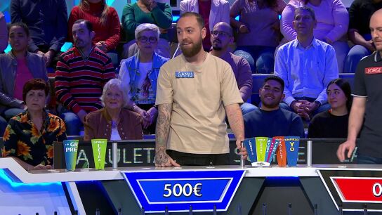 &ldquo;Estaba bien gastado, pero ya no tenemos m&aacute;s&rdquo;: Samu pierde el turno con 500 euros en el marcador y sin comodines restantes 