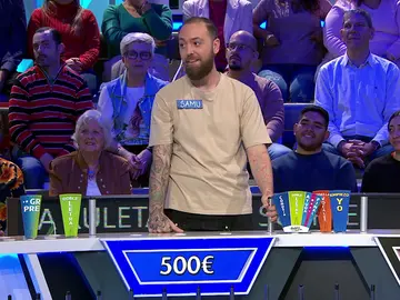 “Estaba bien gastado, pero ya no tenemos más”: Samu pierde el turno con 500 euros en el marcador y sin comodines restantes “Estaba bien gastado, pero ya no tenemos más”: Samu pierde el turno con 500 euros en el marcador y sin comodines restantes