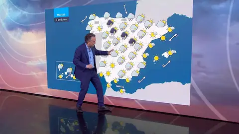 La previsión del tiempo de Roberto Brasero La previsión del tiempo de Roberto Brasero