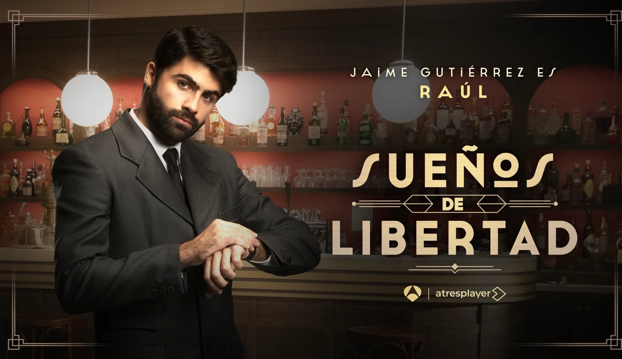 Jaime Gutiérrez interpreta a Raúl Nieto, aspirante a chófer de los De la Reina en Sueños de libertad