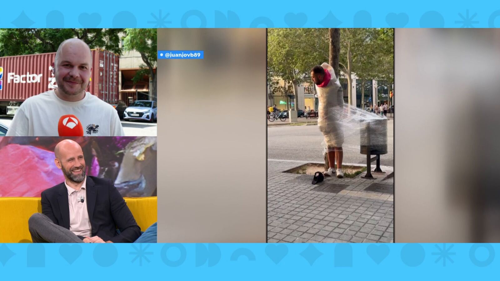 Santi, el novio de la despedida de soltero viral: 