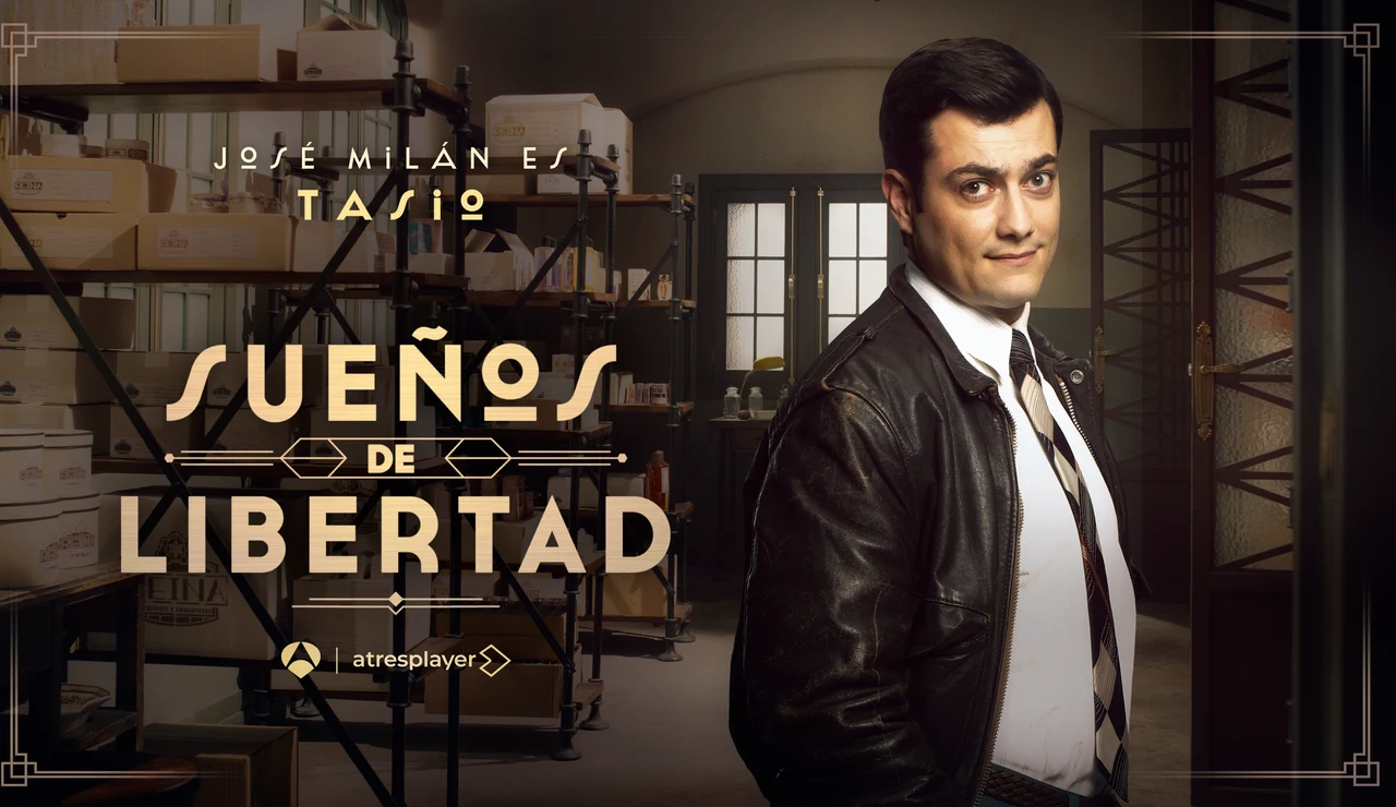 José Milán es Tasio García, trabajador de la fábrica de perfumes