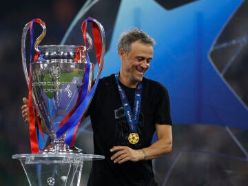Luis Enrique, tras la final de la Champions League en el Allianz Arena