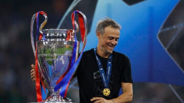 Luis Enrique, tras la final de la Champions League en el Allianz Arena