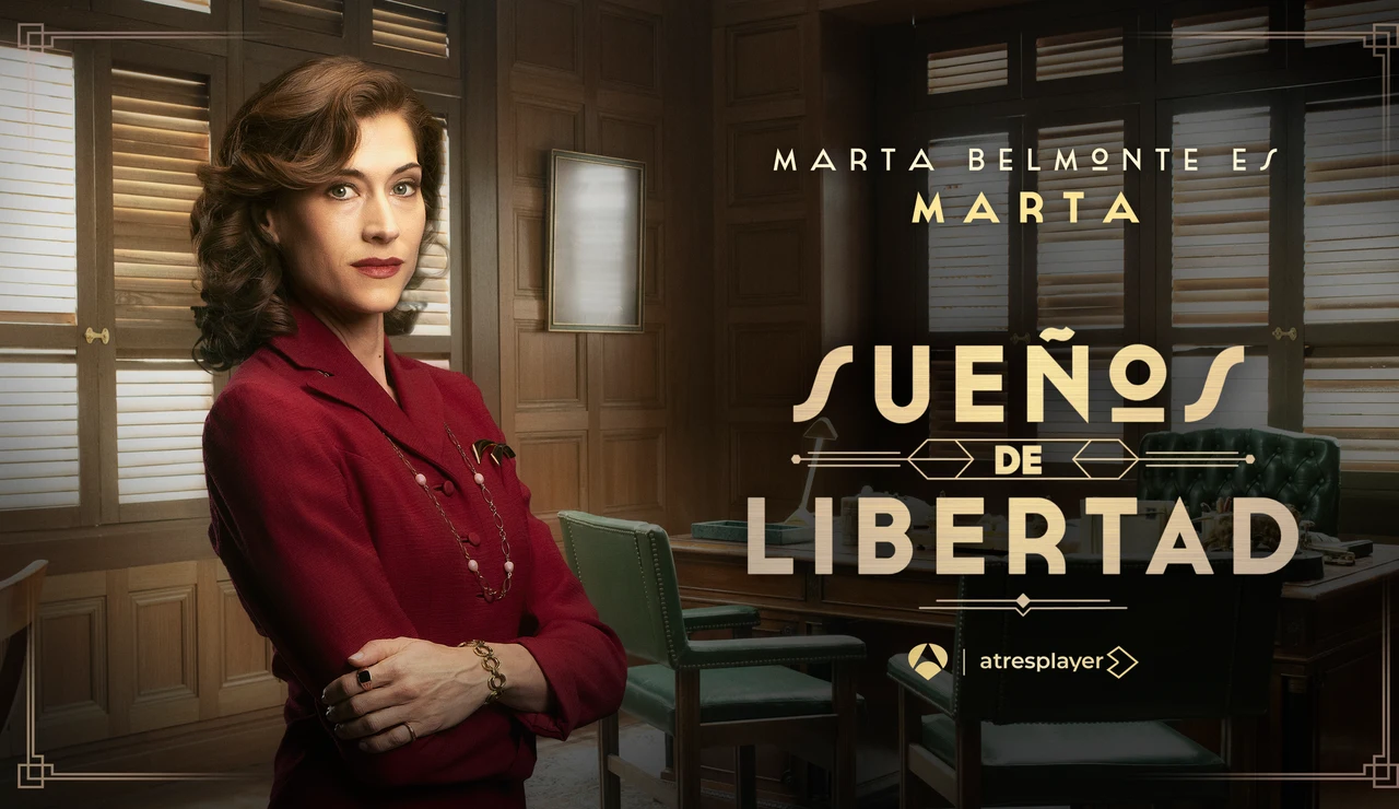 Marta Belmonte es Marta de la Reina, la directora de las tiendas de perfumes en Sueños de libertad