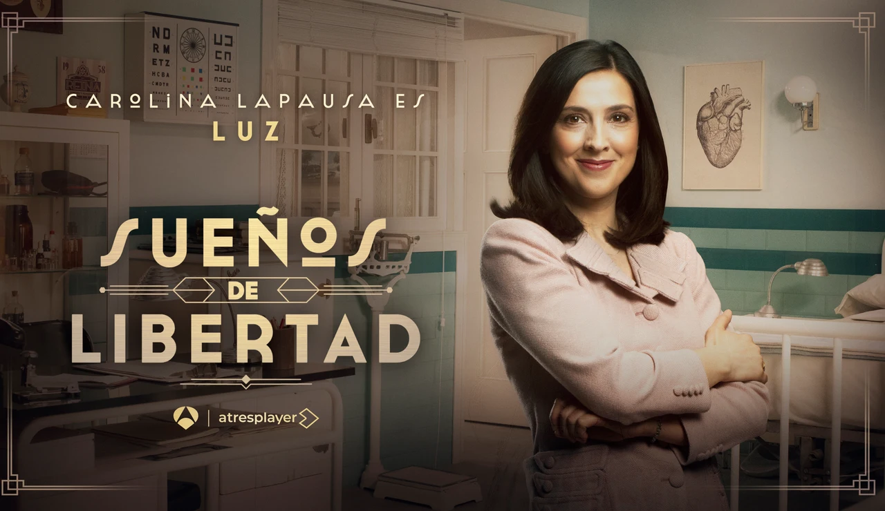 Carolina Lapausa es Luz Borrell, la aspirante a médico en la fábrica de la Reina