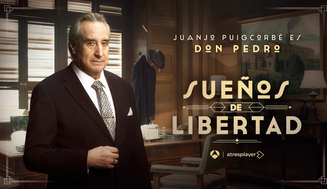 Juanjo Puigcorbé es Don Pedro en Sueños de libertad
