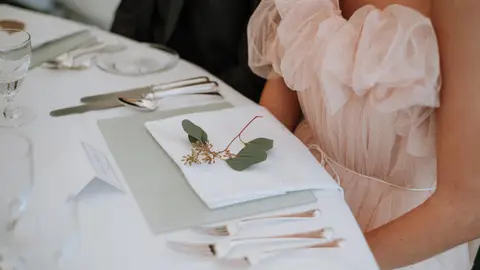 Mesa del banquete de una boda Mesa del banquete de una boda