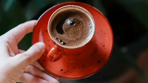 Imagen de archivo de un café Imagen de archivo de un café