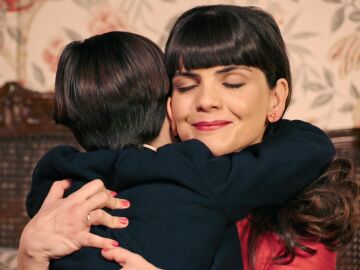 Teo por fin abraza a Gema tras sentirse arropado por ella: &ldquo;Gracias, t&iacute;a&rdquo;