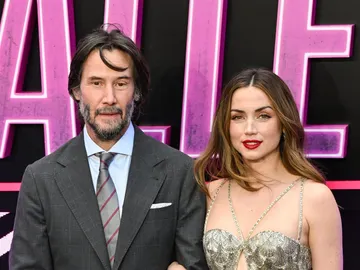 Keanu Reeves y Ana de Armas presentando Ballerina Keanu Reeves y Ana de Armas presentando Ballerina