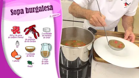 Ingredientes Sopa burgalesa Ingredientes Sopa burgalesa