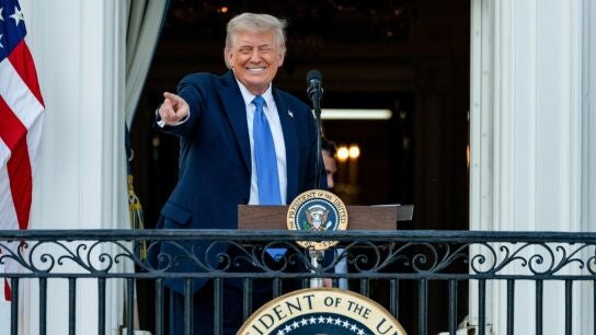 El presidente de Estados Unidos, Donald Trump. 