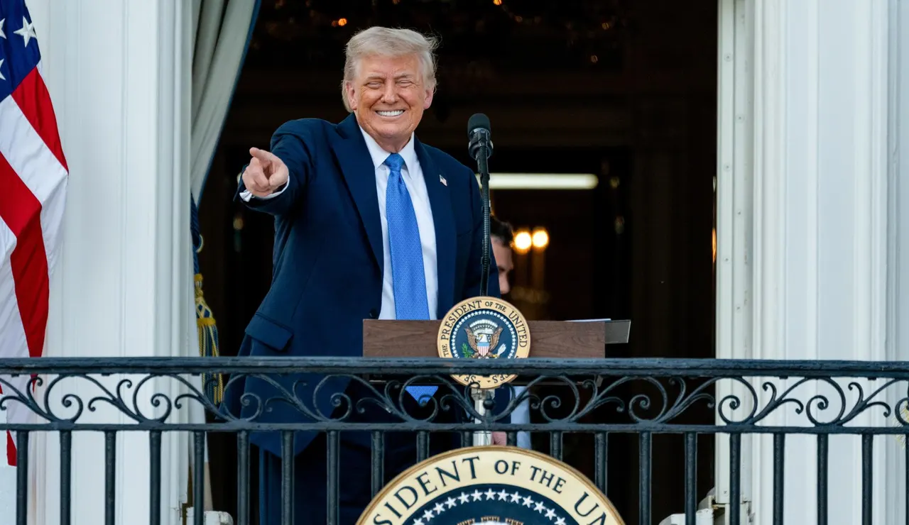 El presidente de Estados Unidos, Donald Trump.