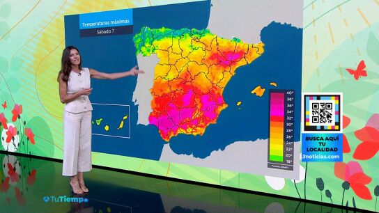 La previsi&oacute;n del tiempo para el viernes 6 de junio