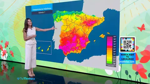 La previsión del tiempo para el viernes 6 de junio La previsión del tiempo para el viernes 6 de junio