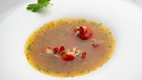 Sopa burgalesa, de Karlos Arguiñano Sopa burgalesa, de Karlos Arguiñano
