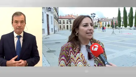 Tomás Gómez en Espejo Público. Tomás Gómez en Espejo Público.