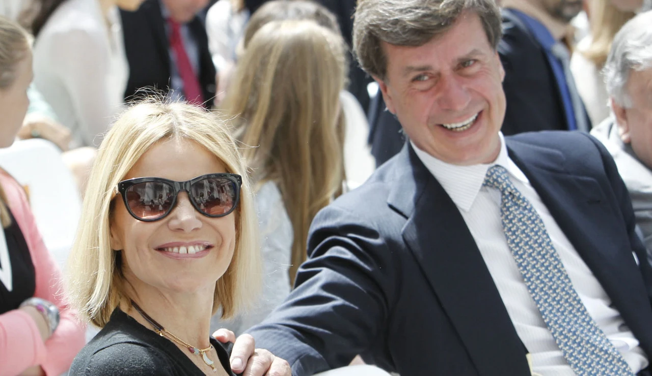 Eugenia Martínez de Irujo y su hermano Cayetano, en mayo de 2015