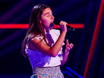 Clara brilla con este tema de Malú y provoca un duelo entre Turizo y Bisbal: “Estás en La Voz Kids” 